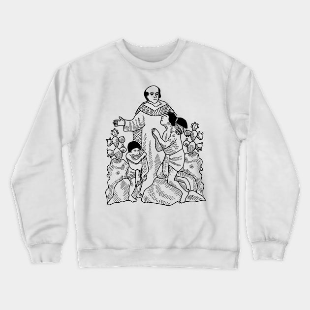 Fray Bartolome Crewneck Sweatshirt by Digilogos